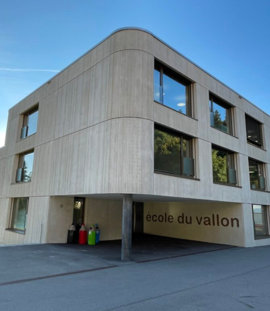 Novalla SA projet Collège du Vallon St-Cergue